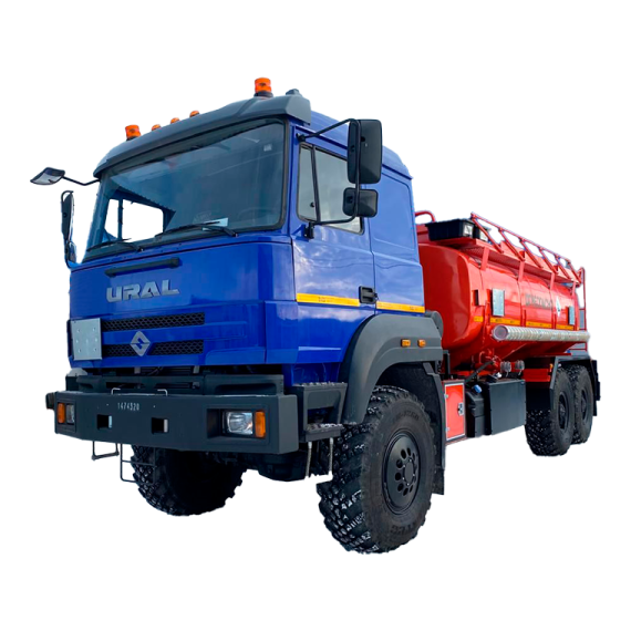 Автотопливозаправщик АТЗ-12 двухсекционный на шасси Урал-М 4320-4971-80