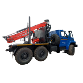 Лесовоз Урал NEXT на шасси 5557-72Е5 с ГМ VM10L74
