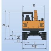 Мини-экскаватор TZCO TZ80EXD