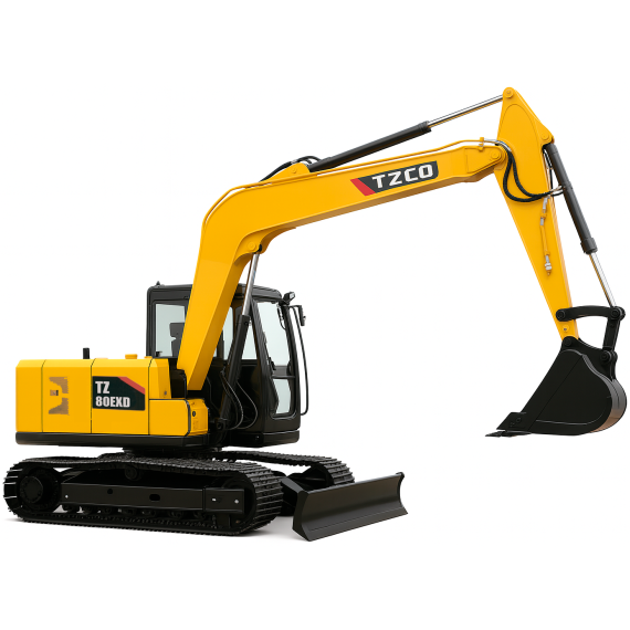 Мини-экскаватор TZCO TZ80EXD