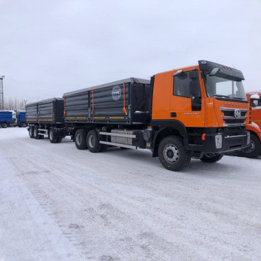 Зерновоз HONGYAN (SAIC-IVECO) 6x4 Q3346HV35D — ГК Вертикаль